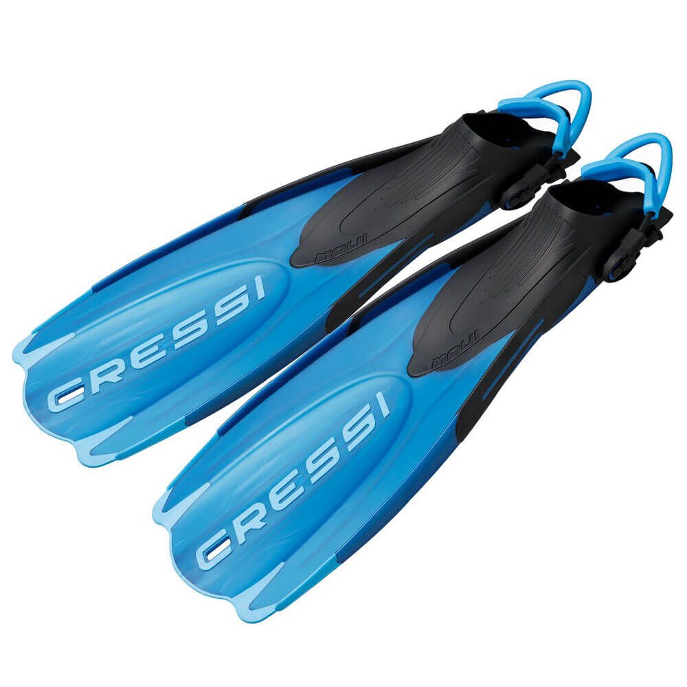 Cressi Maui Dalış Paleti BLACK - BLUE - M-L