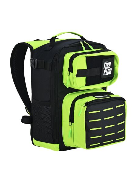 Fujin ProAji Back Pack Black Lime Balıkçı Sırt Çantası