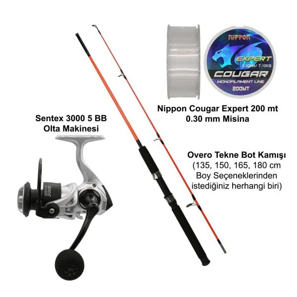 Tekne Bot Olta Seti 1