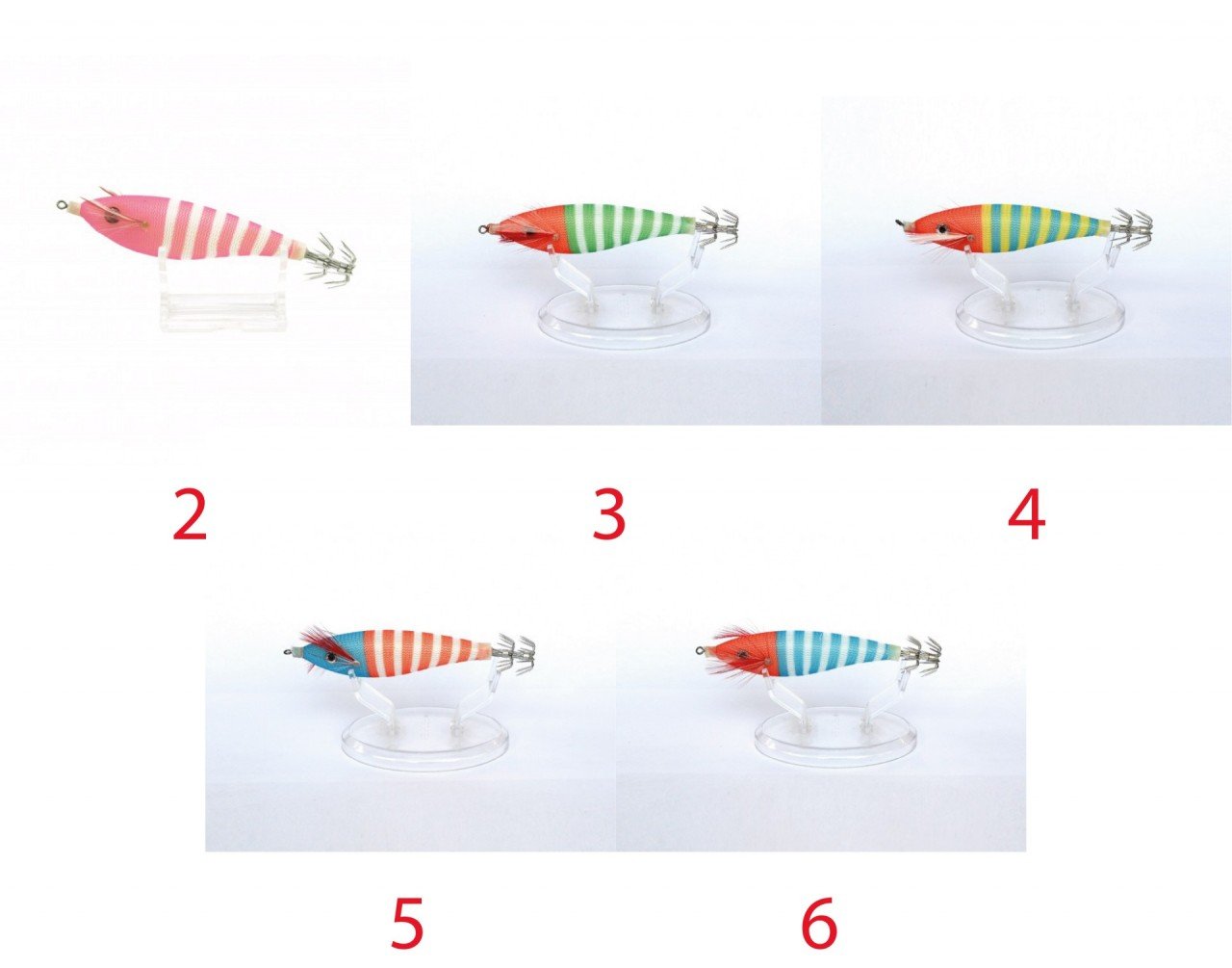 Captain 3004 Kalamar Zokası 8cm Zebra Squid 2