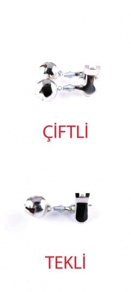 Captain Olta Zili Metal Kıskaçlı 16mm Kamış Zili