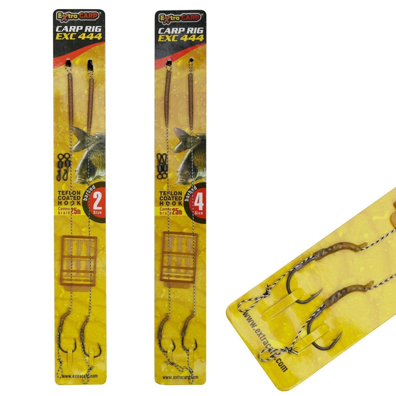 Exc 444 Sazan Boili Takımı Teflon İğneli 25lb