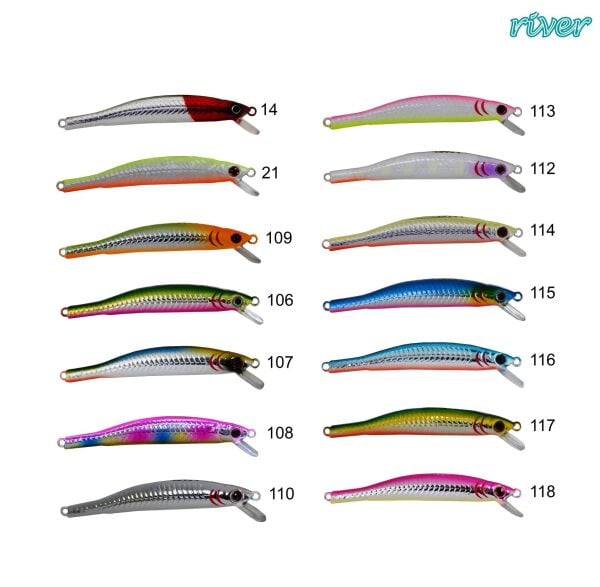 RIVER  SPEEDDY 80F 8CM 4.8 GR, 04-1.2MT 115