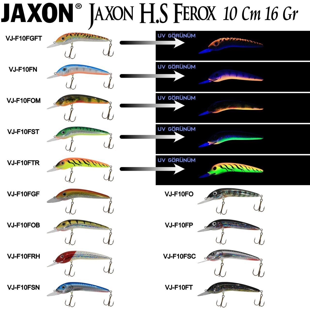 Jaxon H.S Ferox 10 Cm Fgf