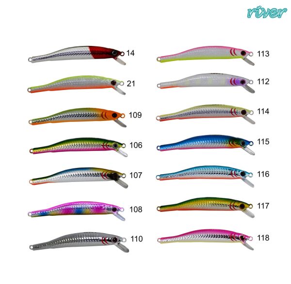 RIVER  SPEEDDY 80F 8CM 4.8 GR, 04-1.2MT 112
