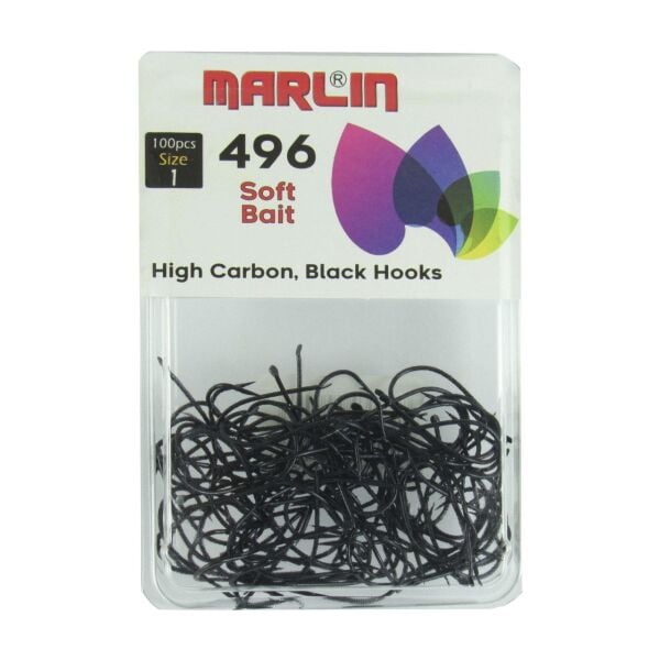 Marlin 496 Siyah Olta İğnesi NO:2/0(50PCS)