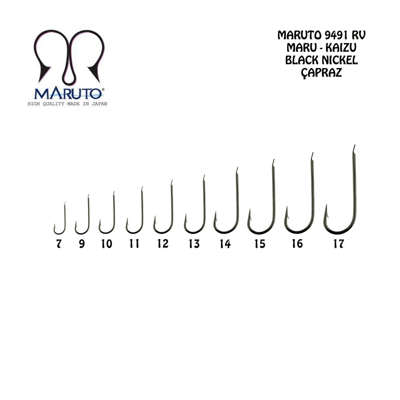 Maruto 9491 Rv Çapraz Bn İğne 17