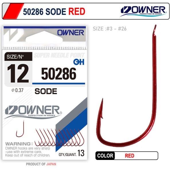Owner 50286 Sode Red İğne 11