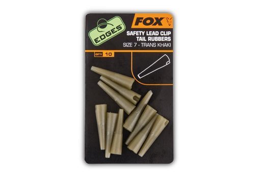 Fox Edges Lead Clip Tail Rubbers #7 - Kurşun A