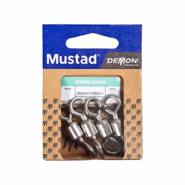 Mustad Demon Swivel DLSS01 Fırdöndü Standart - NO:3/0 - 6LI