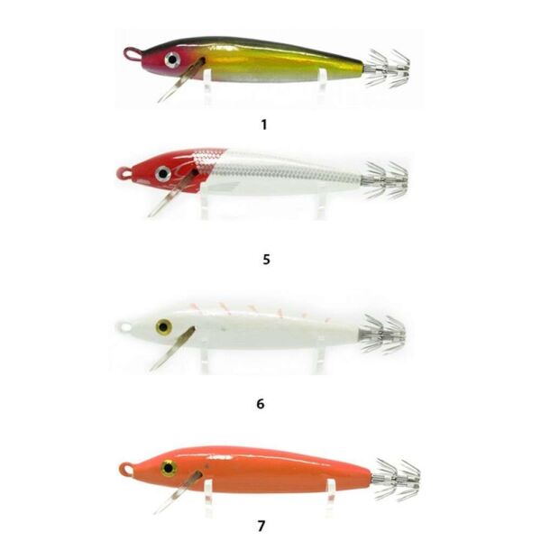 Captain 3024 Kalamar Zokası 10cm Lures Squid 1