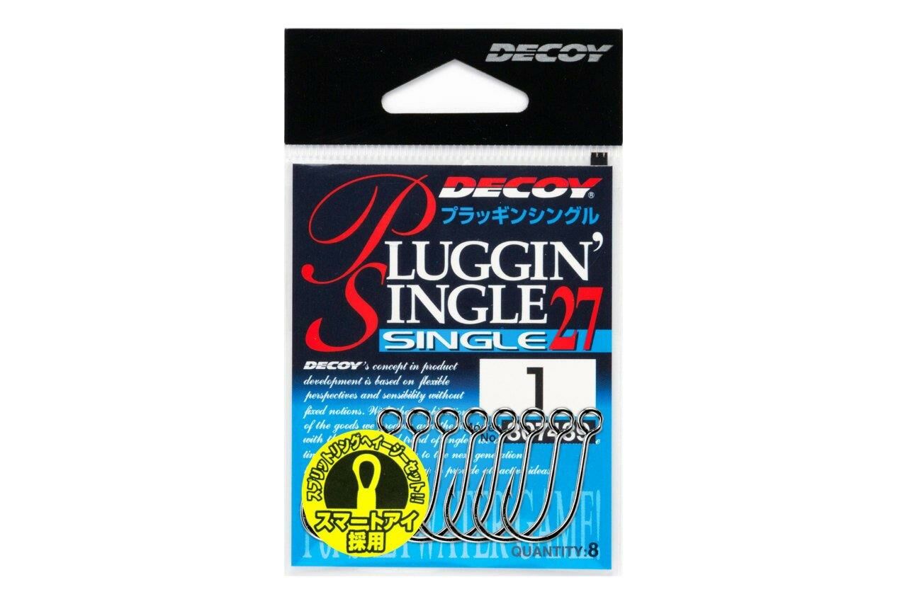 DECOY SINGLE27 Pluggin Maket Balık İğnesi-Kaşık İğnesi ve Jig İğnesi 