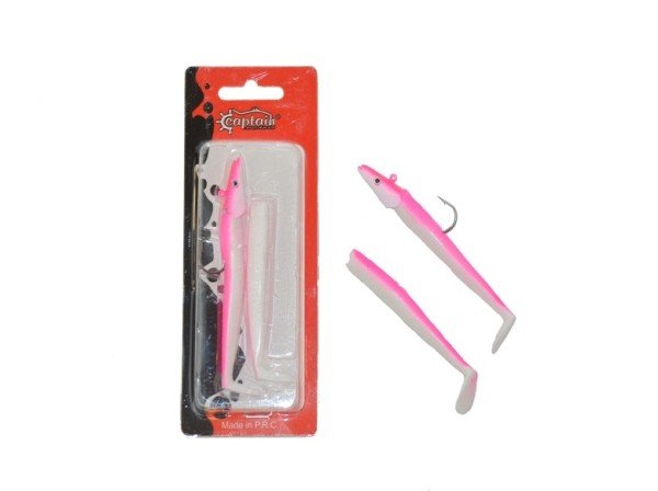 Captain 3071 Ultimate Sardine 12cm Levrek Silikonu 2'li Suni Yem 5