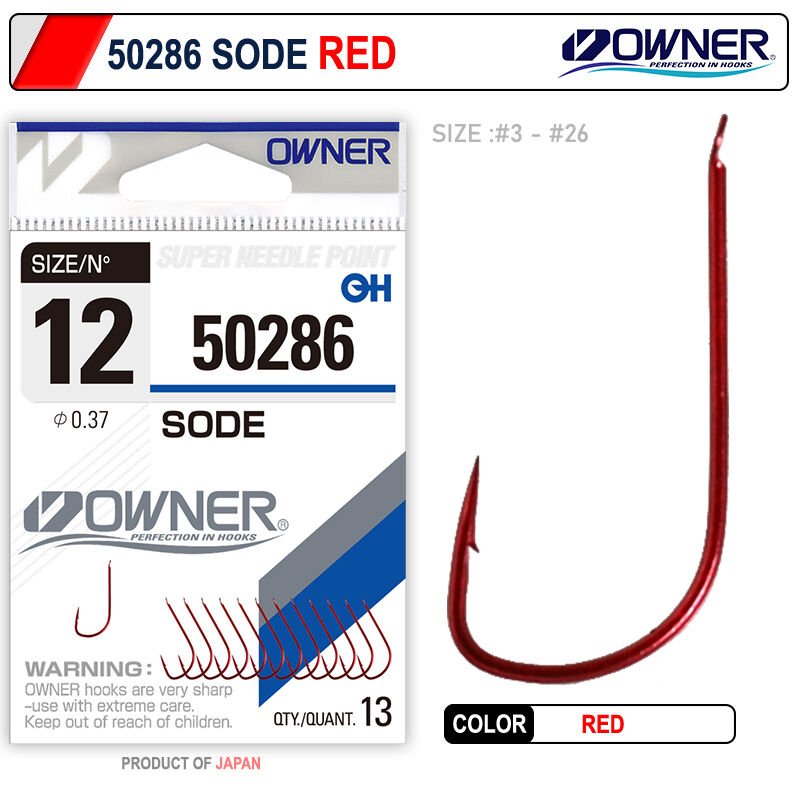 Owner 50286 Sode Red İğne 8