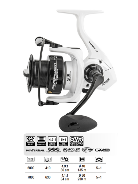 Trabucco Searider PWG 6000 Surf Olta Makinesi