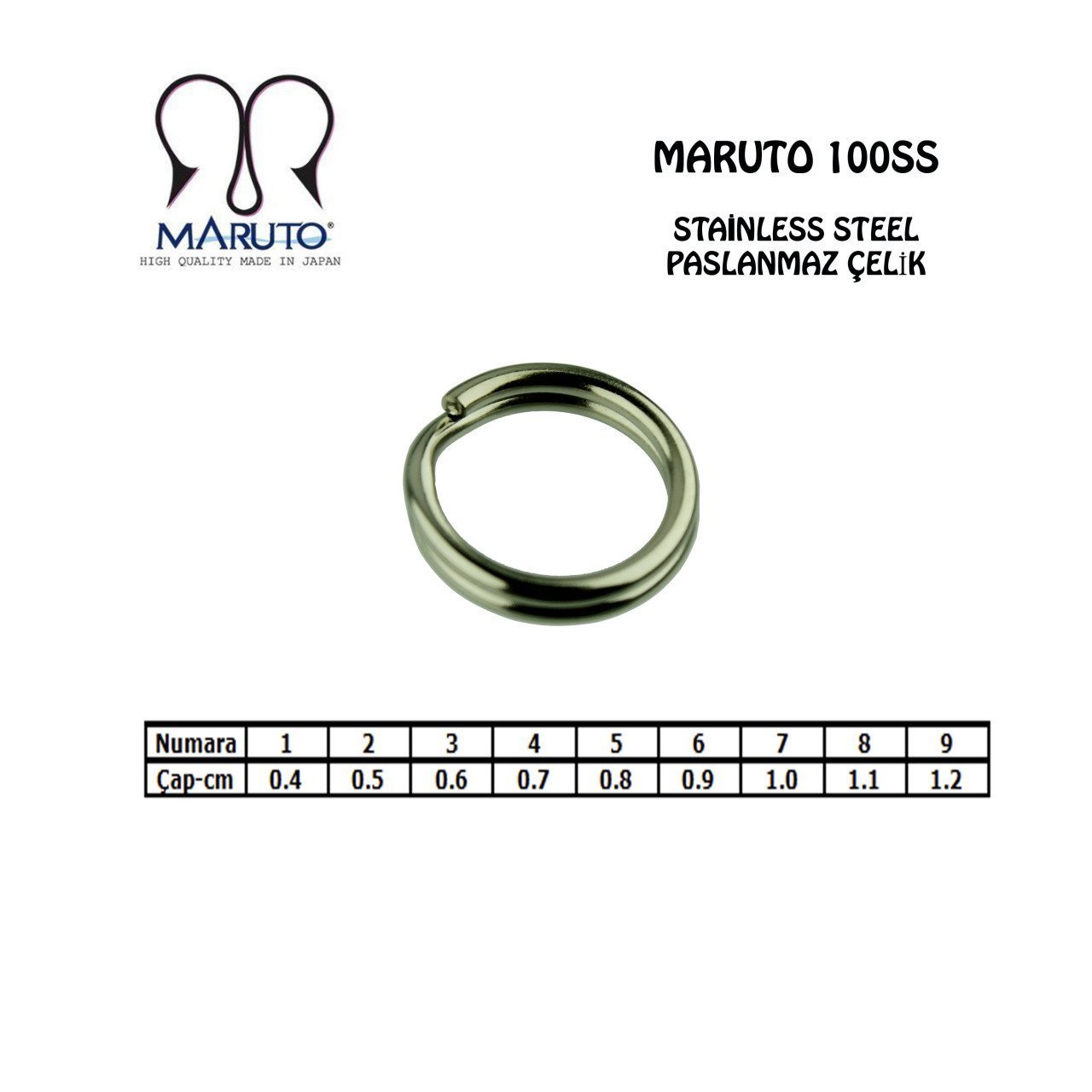 Maruto 100Ss Paslanmaz Halka (10) 9