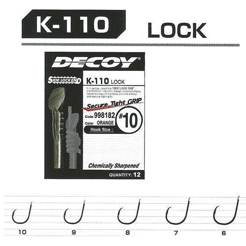 DECOY K-110 Lock Orange Olta İğnesi 8