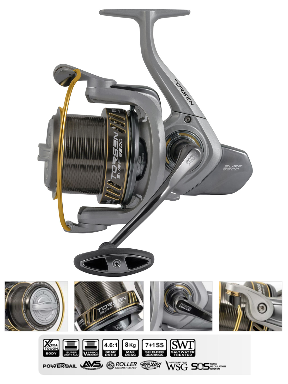 Trabucco Torsen Surf 6500 Surf Olta Makinesi