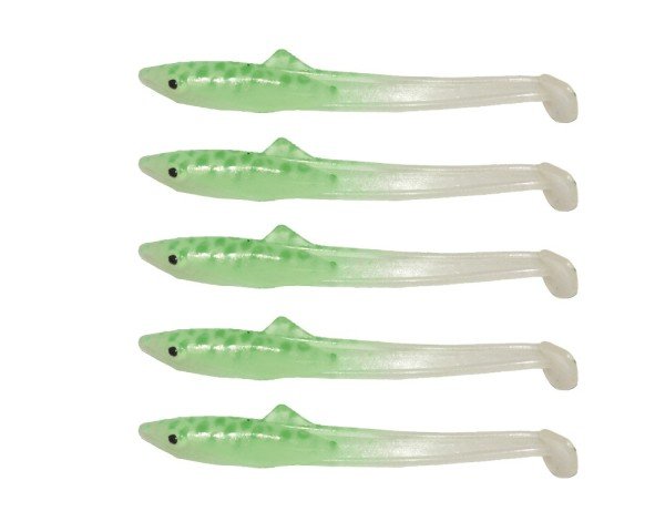 Captain 3596 Elegant 5.5cm Silikon Zargana 5'li Paket Suni Yem 06