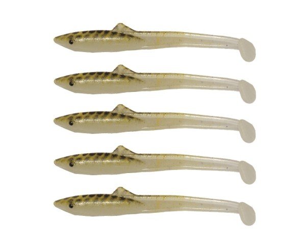 Captain 3596 Elegant 5.5cm Silikon Zargana 5'li Paket Suni Yem 07