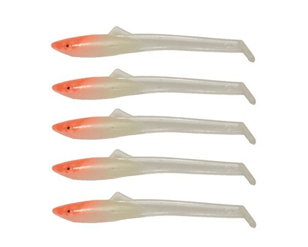 Captain 3596 Elegant 5.5cm Silikon Zargana 5'li Paket Suni Yem 08