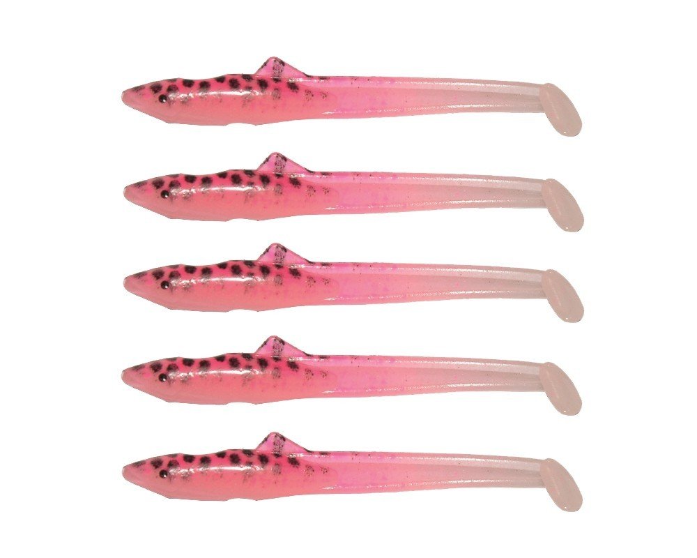 Captain 3596 Elegant 5.5cm Silikon Zargana 5'li Paket Suni Yem 09