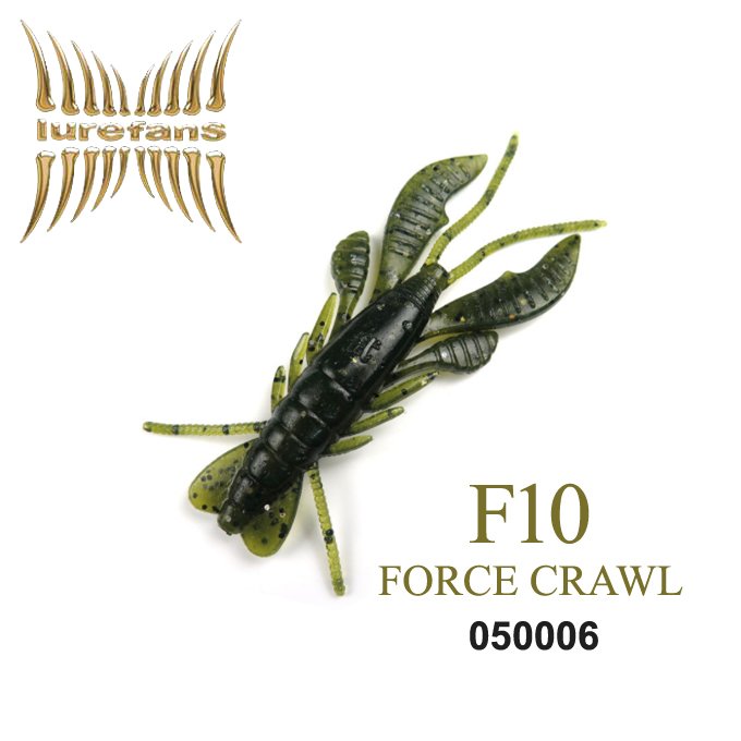 LUREFANS F10 FORCE CRAW 11CM 12G COLOR: 6