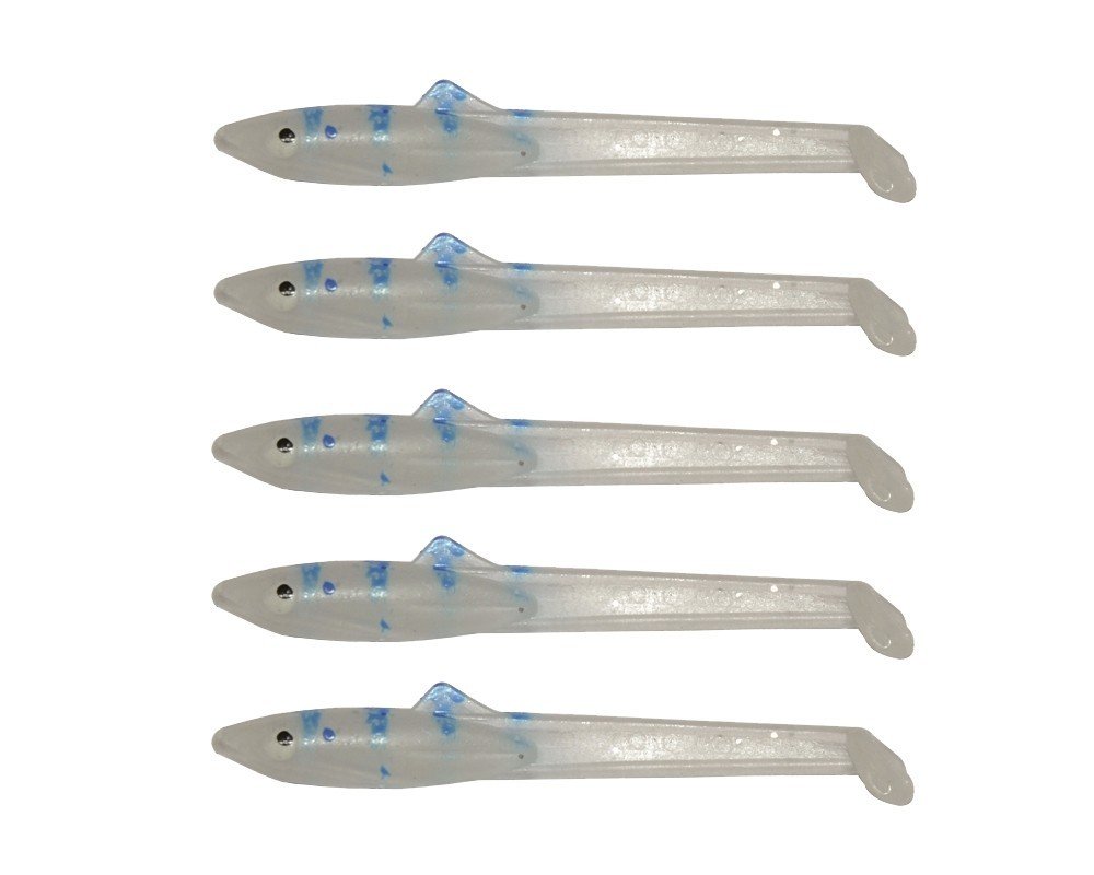 Captain 3596 Elegant 5.5cm Silikon Zargana 5'li Paket Suni Yem 12