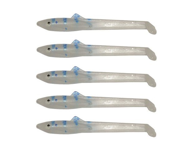 Captain 3596 Elegant 5.5cm Silikon Zargana 5'li Paket Suni Yem 12