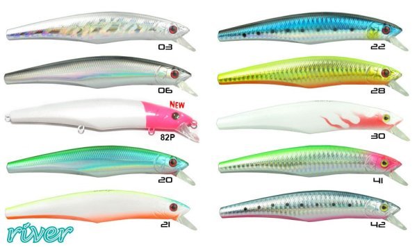 River Let's Go 125F 12.5cm 21g 0.3-1mt 44