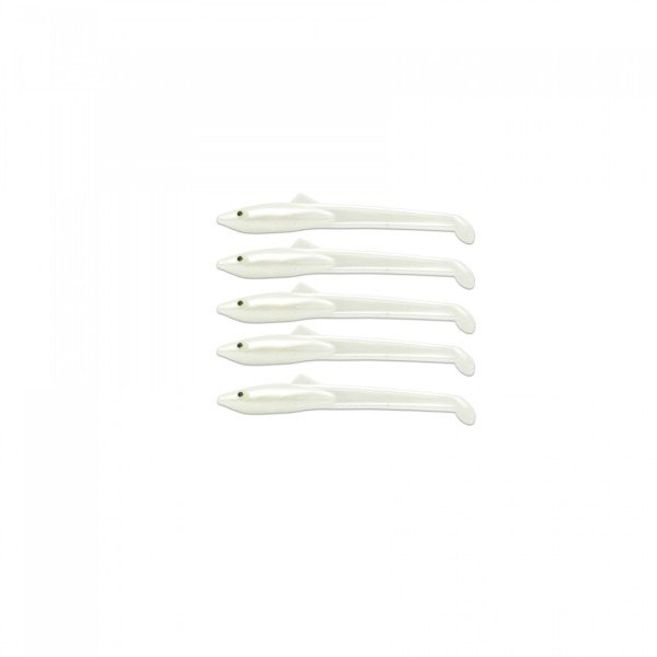 Captain 3596 Elegant 5.5cm Silikon Zargana 5'li Paket Suni Yem 15