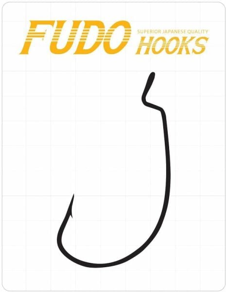 Fudo 5701 Fudo Worm 112 Black Nikel İğne 1/0
