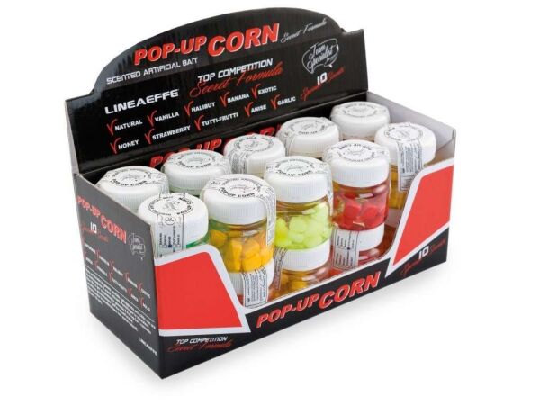 Lineaeffe 5887000 Pop-Up Corn Aromalı 20li SET Kutu Color:Mix