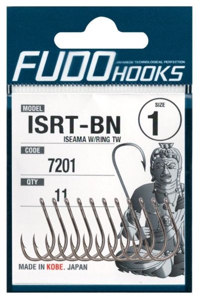Fudo 7201 Iseama W/Ring TW Black Nikel İğne 5/0