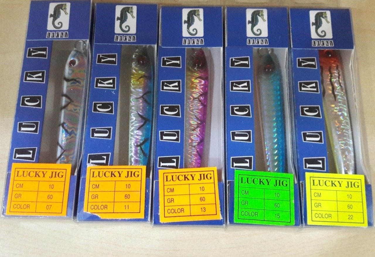 SILVERSTAR LUCKY JIG - ML08 10CM - 60GR 