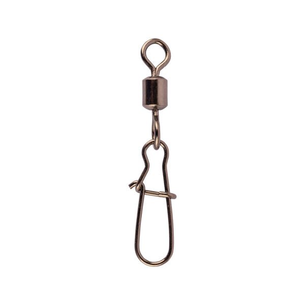 Mustad Demon Power Çift Kilitli Fırdöndülü Klips DLT06 Standart - NO:4 - 10LU
