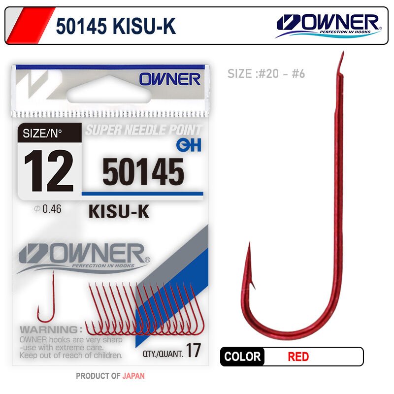 Owner 50145 Kisu-K Red İğne 10