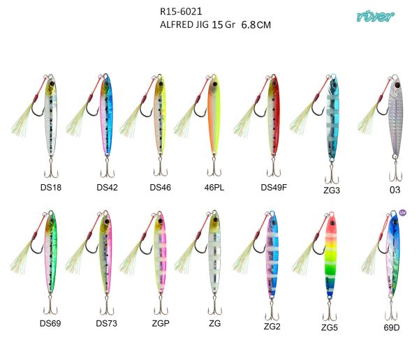 River Alfred Jig 15G 6.8Cm 03