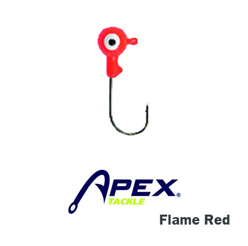 APEX ROUND HEAD JIGHEAD - ORANGE / 3,5 GR