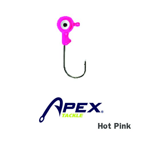 APEX ROUND HEAD JIGHEAD - PINK / 3,5 GR