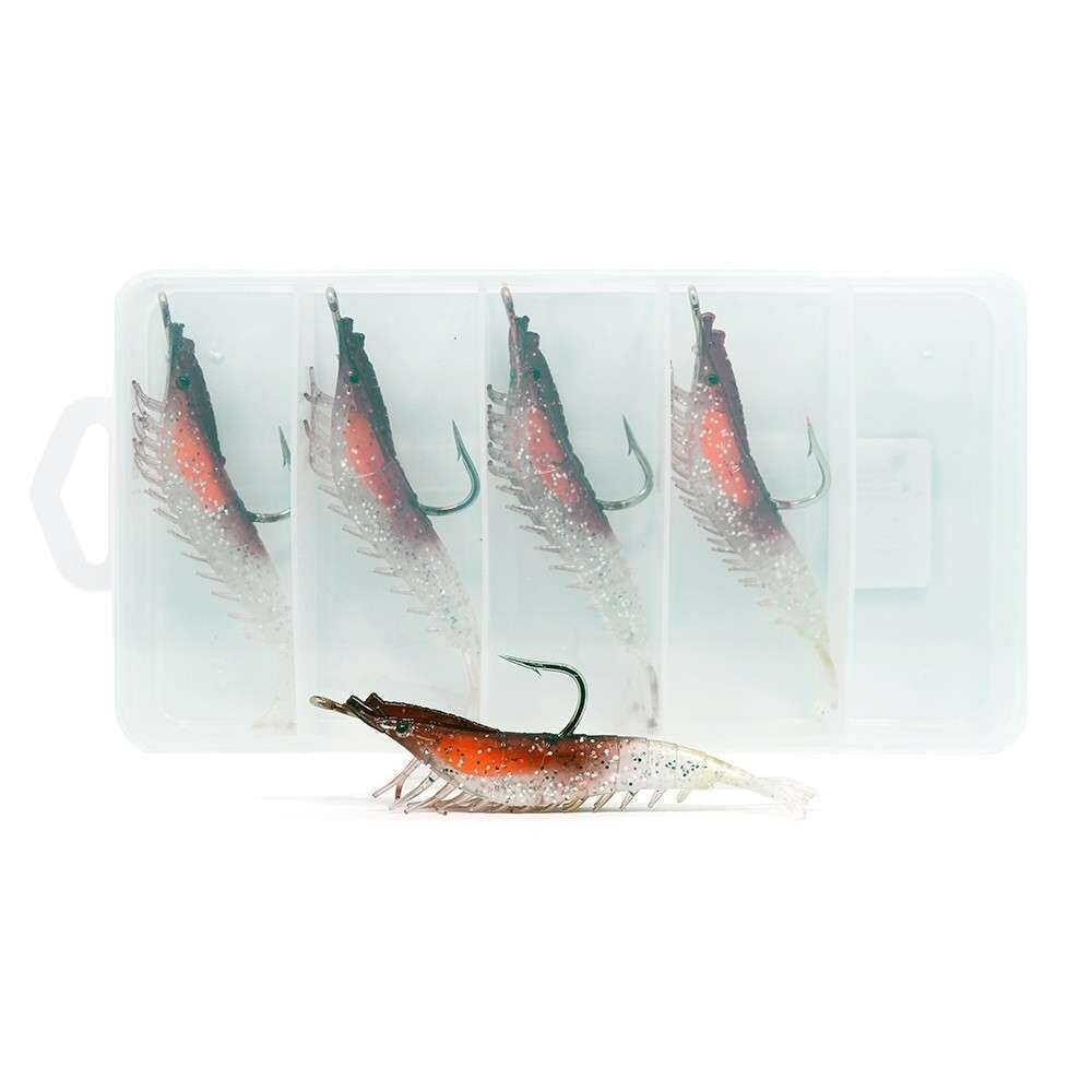 Captain 3066 Silikon Karides 85cm Suni Yem 5li Kutu 03