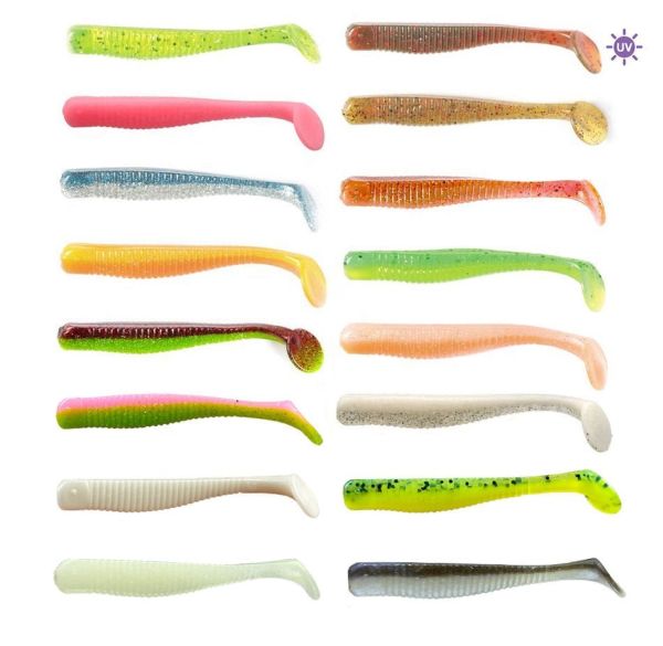 Lucky John Long John 3.1'' (7.87 cm) 8P Silikon Yem T42
