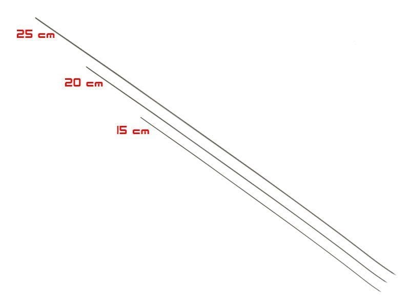 Fladen Fleto Yem Şişi 15-20-25 cm 3P