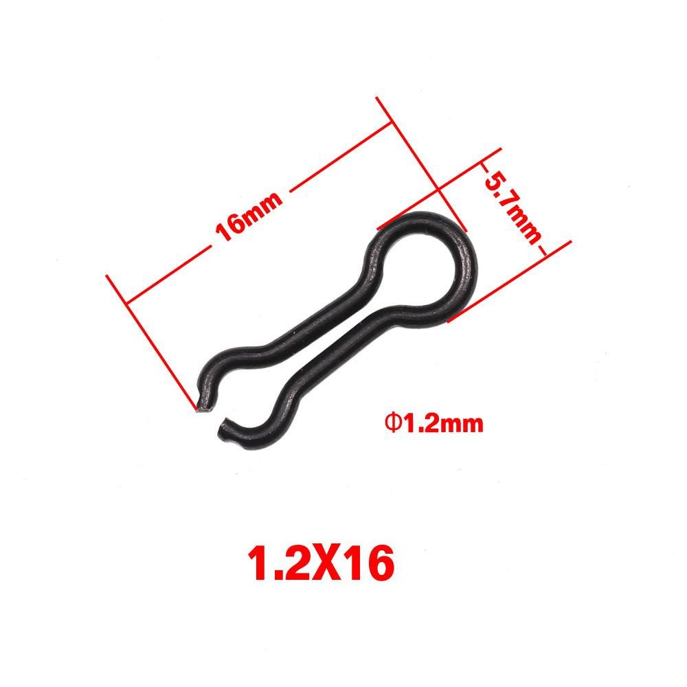 Olta Reyonu Kurşun Kalıbı Klipsi 50 Adet