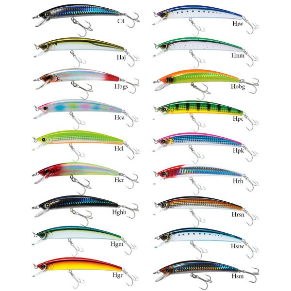 Yozuri Crystal Minnow Floating Sahte Balığı C4 - 90MM