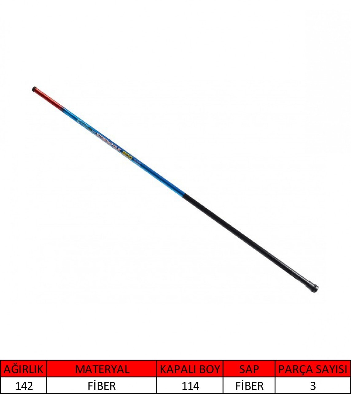 Captain 1050 Stream Pole Göl Kamışı 300 cm