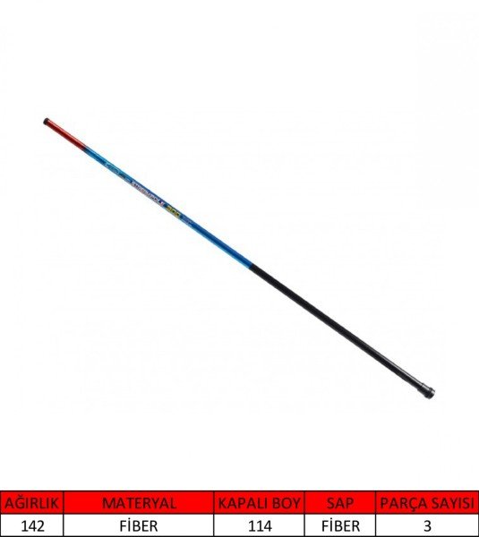Captain 1050 Stream Pole Göl Kamışı 300 cm