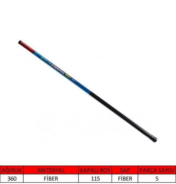 Captain 1050 Stream Pole Göl Kamışı 500 cm
