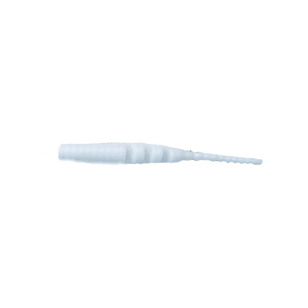 Albastar Mikki Silikon Sahte Yem White - 55MM