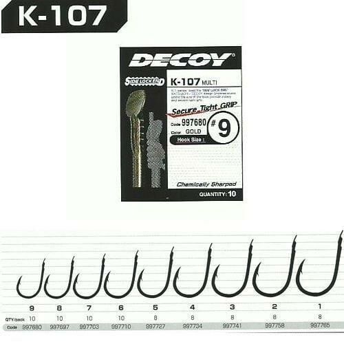 DECOY K-107 Multi Gold Olta İğnesi 6